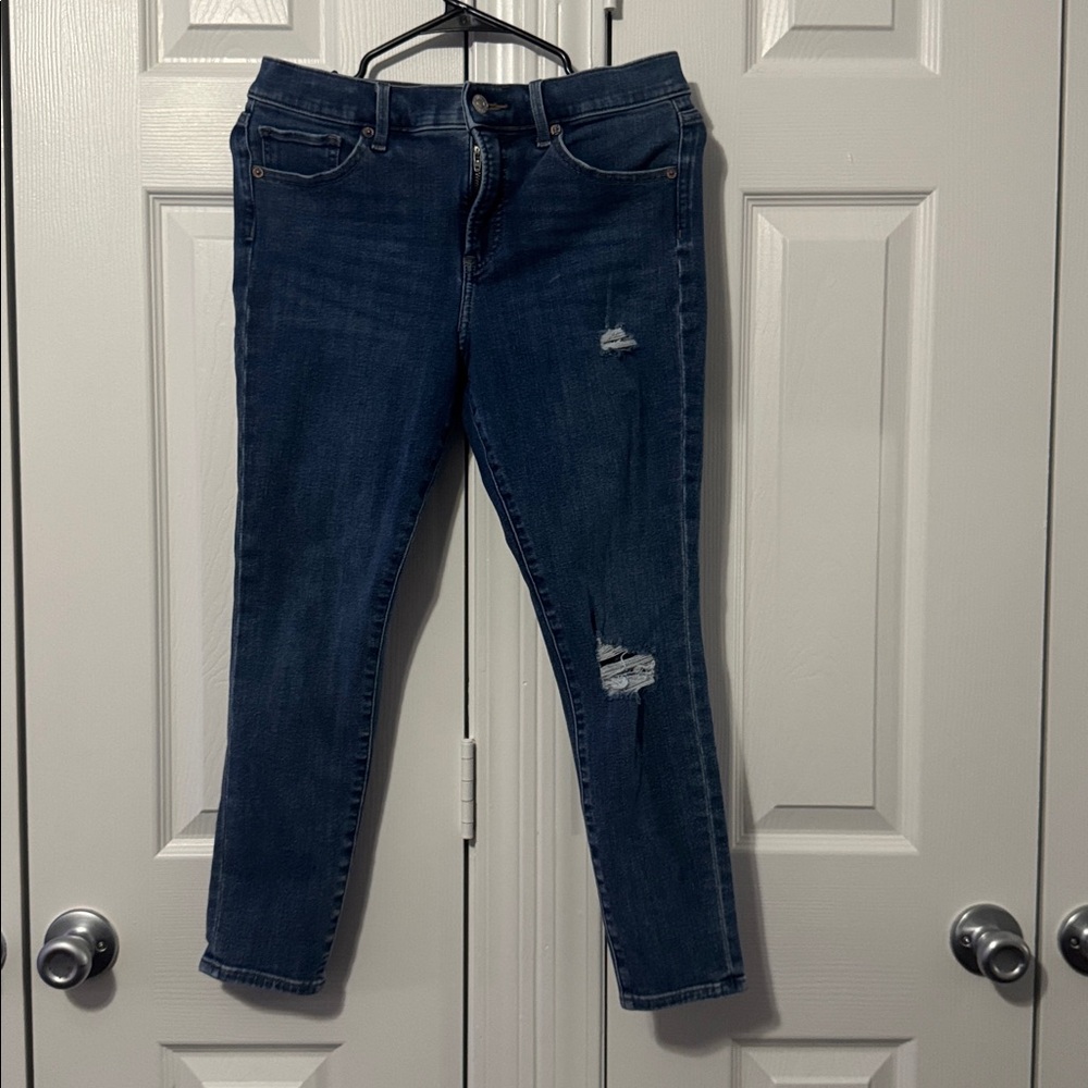 Express Dark Blue Denim Jeans